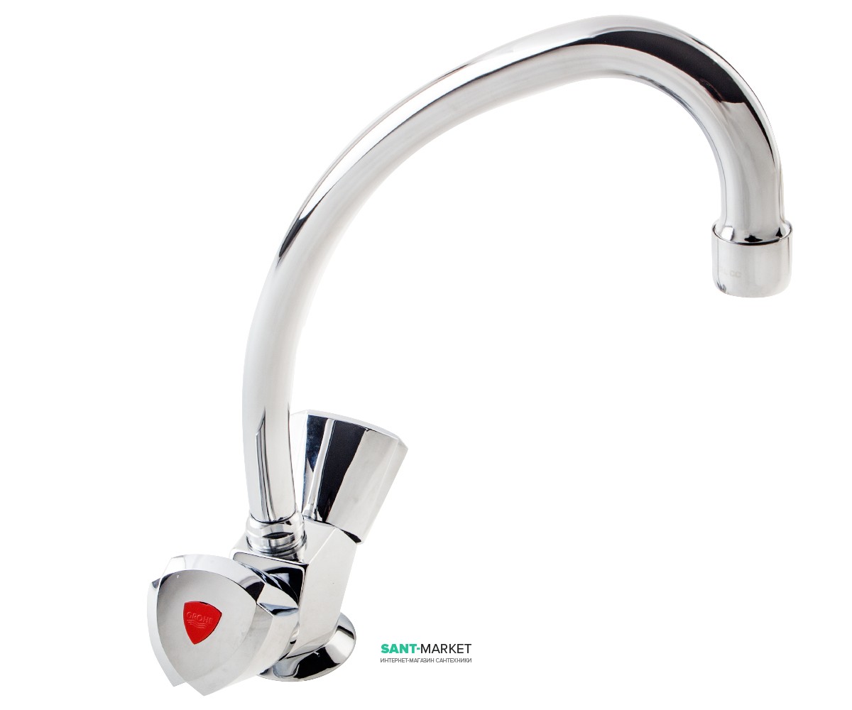 Змішувач для раковини двухвентильний високий Grohe колекція Costa хром 31072000