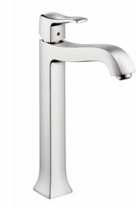 Смеситель для раковины однорычажный высокий Hansgrohe коллекция Metris Classic хром 31078000
