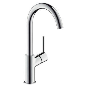 Змішувач для раковини одноважеля з донним клапаном високий Hansgrohe Talis хром 32084000