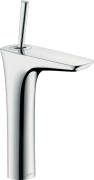 Змішувач для раковини з джойстиком високий Hansgrohe колекція PuraVida хром 15081000