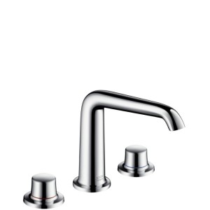 Смеситель для раковины двухвентильный скрытый Hansgrohe коллекция Axor Bouroullec хром 19141000