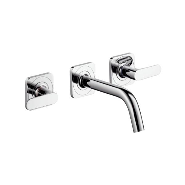 Змішувач для раковини Двохважеля настінний прихований Hansgrohe Axor Citterio M хром 34313000