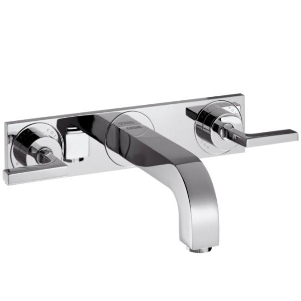 Змішувач для раковини Двохважеля настінний прихований Hansgrohe Axor Citterio хром 39316000