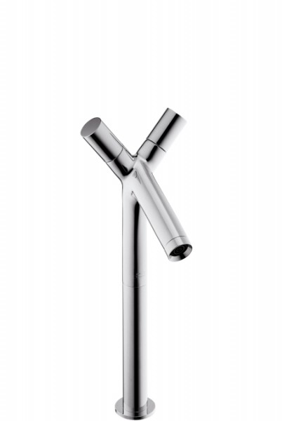 Змішувач для раковини двухвентильний високий Hansgrohe колекція Axor Starck хром 10058000