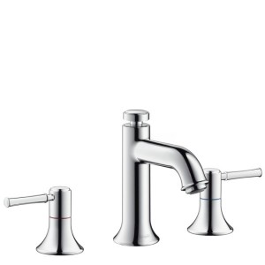 Смеситель для раковины двухрычажный с донным клапаном Hansgrohe Talis Classic хром 14113000