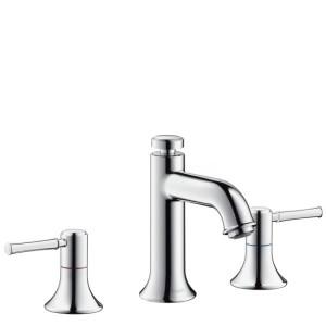 Смеситель для раковины двухрычажный с донным клапаном Hansgrohe Talis Classic хром 14113000
