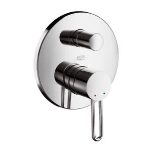 Змішувач прихований (вбудований) Hansgrohe колекція Axor Uno2 хром 38425000