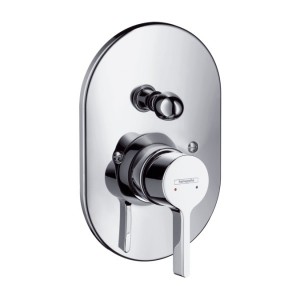 Смеситель скрытый (встраиваемый) Hansgrohe коллекция Metris S хром 31467000