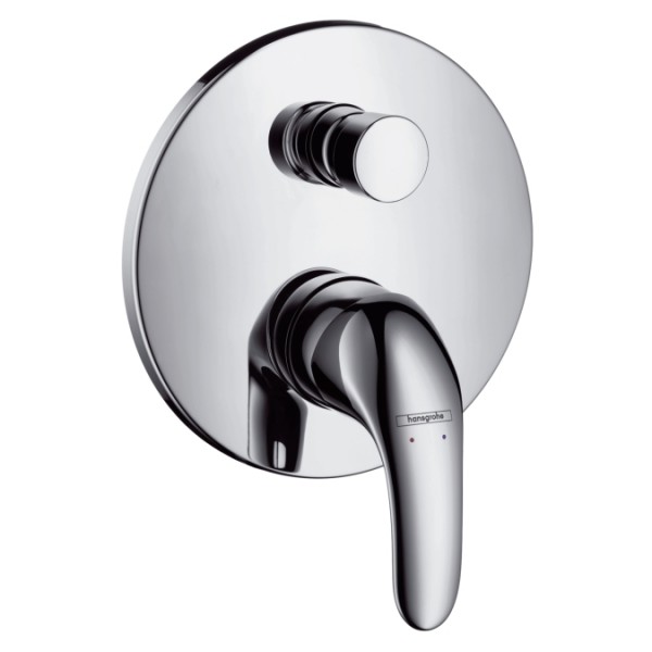 Змішувач прихований (вбудований) Hansgrohe колекція Axor Focus E хром 31744000