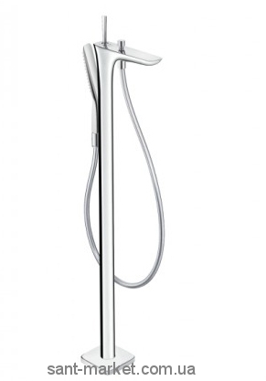 Смеситель с джойстиком напольный (отдельностоящий) Hansgrohe коллекция PuraVida хром 15473000