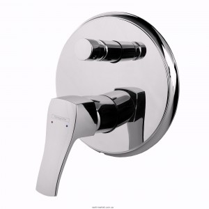 Змішувач прихований (вбудований) Hansgrohe колекція Axor Metris Classic хром 31485000