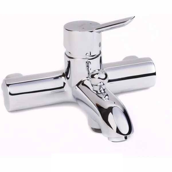 Смеситель однорычажный для ванны с коротким изливом Hansgrohe коллекция Focus S хром 31742000