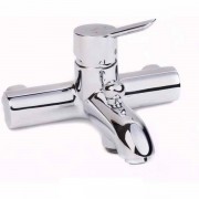 Смеситель однорычажный для ванны с коротким изливом Hansgrohe коллекция Focus S хром 31742000