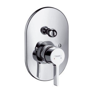 Смеситель скрытый (встраиваемый) Hansgrohe коллекция Metris S хром 31467000