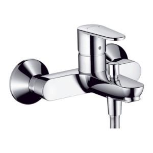 Смеситель однорычажный для ванны с коротким изливом Hansgrohe коллекция Talis E2 хром 31642000