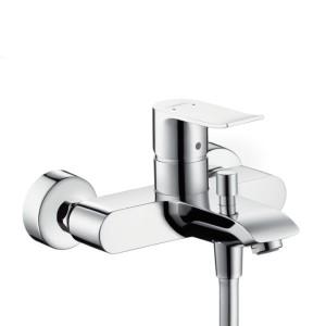 Змішувач одинважільний для ванни з коротким виливом Hansgrohe колекція Metris хром 31480000