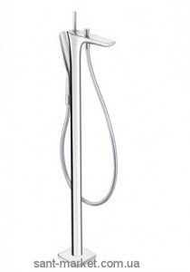Смеситель с джойстиком напольный (отдельностоящий) Hansgrohe коллекция PuraVida хром 15473000