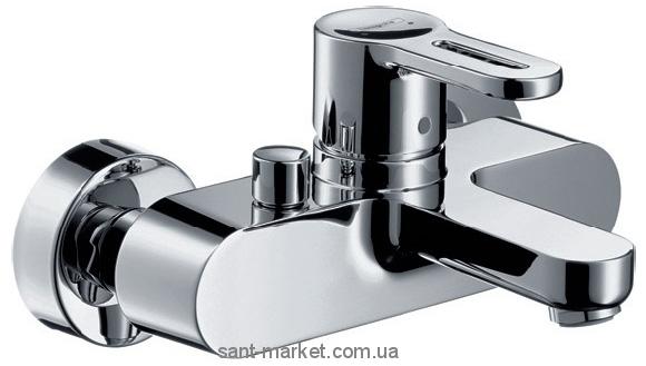 Смеситель однорычажный для ванны с коротким изливом Hansgrohe коллекция Metropol S хром 14461000
