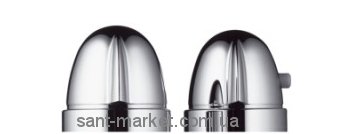 Змішувач з термостатом двухвентильний на борт ванни Hansgrohe хром 15450000