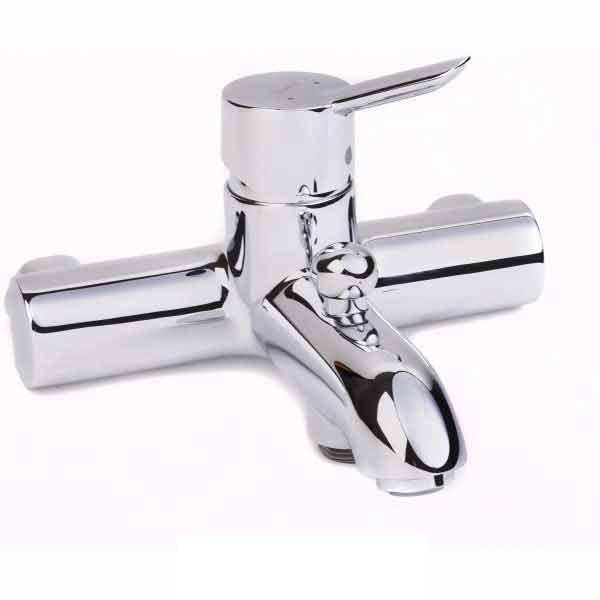 Змішувач одинважільний для ванни з коротким виливом Hansgrohe колекція Focus S хром 31742000