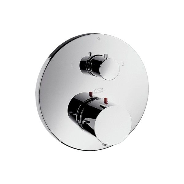 Змішувач з термостатом прихований (вбудований) Hansgrohe колекція Axor Starck хром 10720000