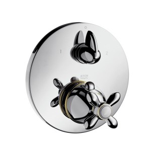 Смеситель с термостатом скрытый (встраиваемый) Hansgrohe коллекция Axor Carlton хром 17725000