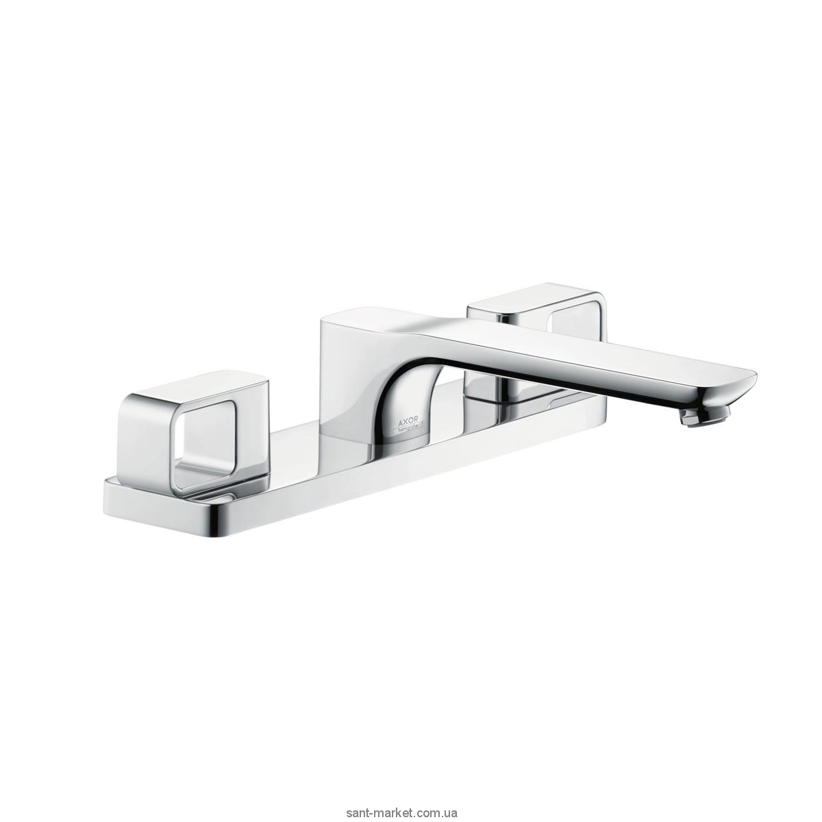 Смеситель двухвентильный на борт ванны Hansgrohe коллекция Axor Urquiola хром 11436000