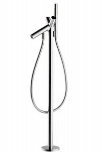 Смеситель двухвентильный напольный (отдельностоящий) Hansgrohe коллекция Axor Starck хром 10458000