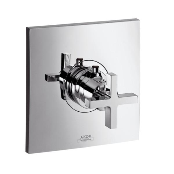 Смеситель для душа встраиваемый с термостатом Hansgrohe коллекция Axor Citterio хром 39715000