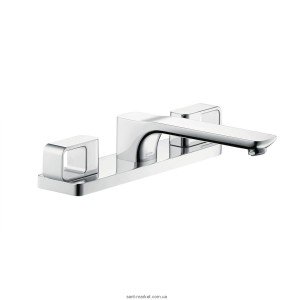 Смеситель двухвентильный на борт ванны Hansgrohe коллекция Axor Urquiola хром 11436000