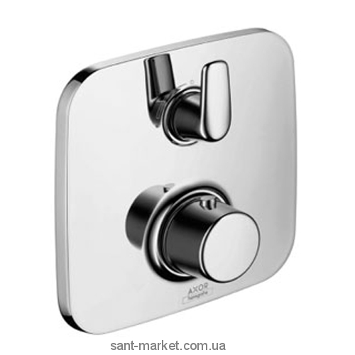 Смеситель с термостатом скрытый (встраиваемый) Hansgrohe коллекция Axor Bouroullec хром 19706000