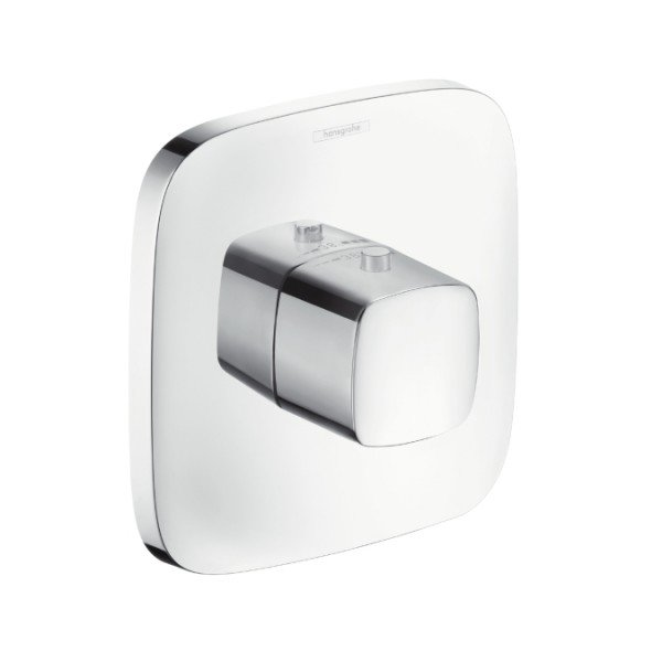 Смеситель для душа встраиваемый с термостатом Hansgrohe коллекция PuraVida хром 15772000