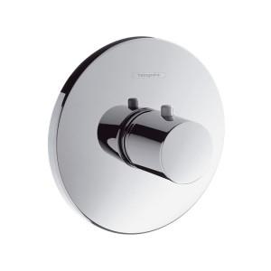 Смеситель для душа встраиваемый с термостатом Hansgrohe коллекция Ecostat S хром 15711000