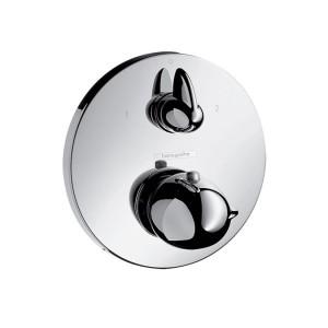 Смеситель с термостатом скрытый (встраиваемый) Hansgrohe коллекция Ecostat E хром 15720000
