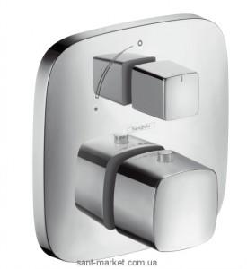 Смеситель с термостатом скрытый (встраиваемый) Hansgrohe коллекция PuraVida хром 15771000