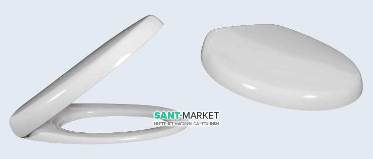 Сидіння з кришкою для унітазу Villeroy & Boch Aveo з мікроліфтом і швидким зняттям 9957S1R1