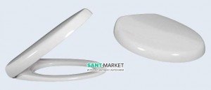 Сиденье с крышкой для унитаза Villeroy&Boch Aveo с микролифтом и быстрым снятием 9957S1R1