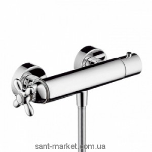 Смеситель для душа настенный двухвентильный с термостатом Hansgrohe Axor Carlton хром 17261000