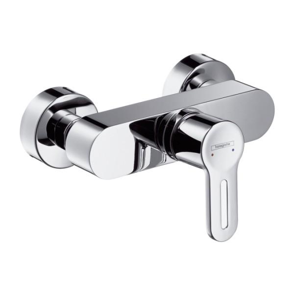 Смеситель для душа настенный однорычажный Hansgrohe коллекция Metropol S хром 14661000