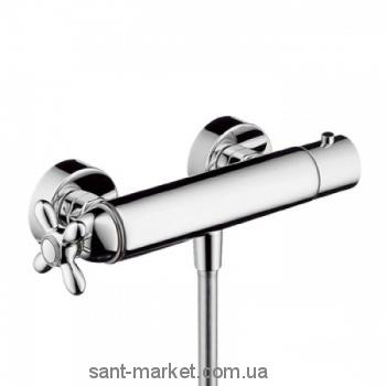 Смеситель для душа настенный двухвентильный с термостатом Hansgrohe Axor Carlton хром 17261000