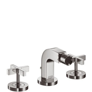 Hansgrohe Axor Citterio Смеситель для биде  на 3 отверстия  с крестовыми рукоятками  ½’ 39233000