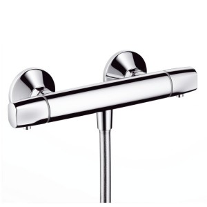Смеситель для душа настенный двухвентильный с термостатом Hansgrohe Ecostat E хром 13125000