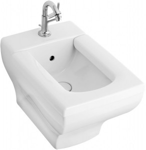 Биде подвесное Villeroy&Boch коллекция La Belle 59х38х42 с переливом 542700R1