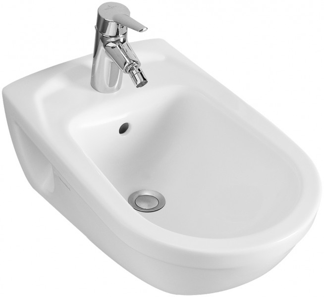 Биде подвесное Villeroy&Boch коллекция Omnia classic 56х37х40 с переливом 74180001