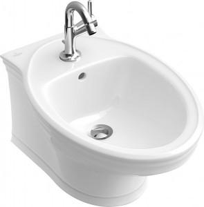 Біде підвісне Villeroy & Boch колекція Amadea 65х39х41 з переливом 7E86B0R1