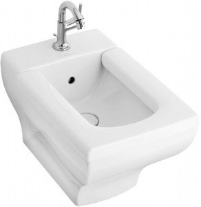 Биде подвесное Villeroy&Boch коллекция La Belle 59х38х42 с переливом 542700R1