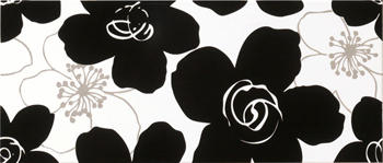 Novabell Vogue VGW-D89K FIORI BLACK/WHITE декор 145574