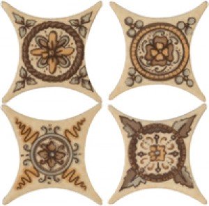 Azulev Плитка Spanishgold Beige ESTRELLA CHELSEA BEIGE декор 178483