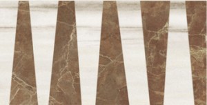 Cerim Плитка 729661 PRECIOUS INLAY PEARL/CHOCOLATE 184413