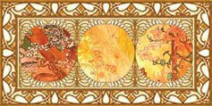 Cobsa Плитка English Style CENEFA FLOWERS фриз 185081